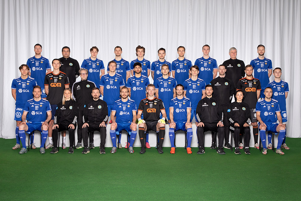 Fotboll, Superettan, Porträtt och Lagbild, GIF Sundsvall